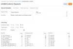 Add/Edit Audience Segment - Step 1