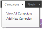 Campaigns Menu - Analyzer