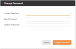 Change Password Popup