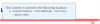 Content Stored dialog