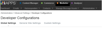 iAPPS Salesforce.com Integration Settings