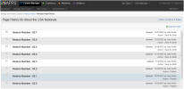 Page History Screen