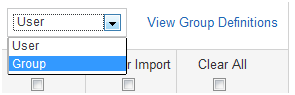 Switch Directory Permissions view