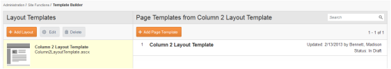 Template Builder Library